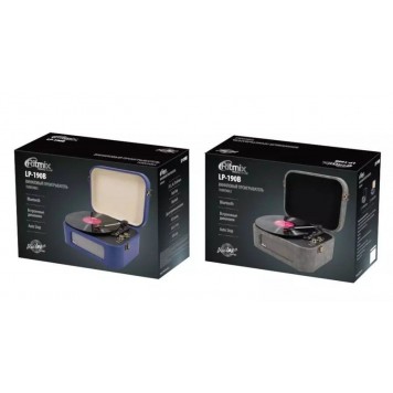 Проигрыватель виниловый Ritmix LP-190B dark grey-7
