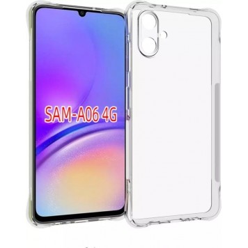 Прозрачный силиконовый чехол для Galaxy A06