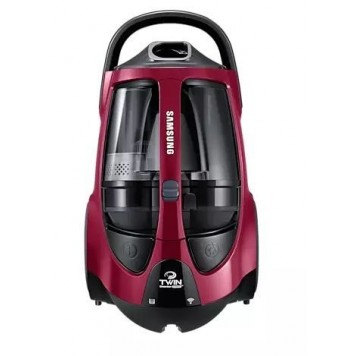 Пылесос контейнерный Samsung Rambo SC88 Red VCC885FH3P/XEV (Управление на ручке Турбощётка 3 насадки 2 л 2200/430 Вт)-1