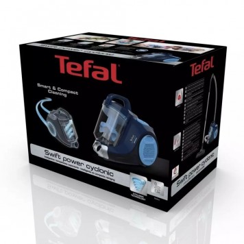 Пылесос контейнерный Tefal Swift Power Blue TW2971EA (HEPA EffiWatts 5 насадок 750 Вт)-7