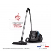 Пылесос контейнерный Tefal X-Trem Cyclonic Max Black TW7B33EA (HEPA 3 насадки 750 Вт)