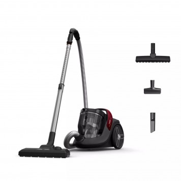 Пылесос контейнерный Tefal X-Trem Cyclonic Max Black TW7B33EA (HEPA 3 насадки 750 Вт)-1