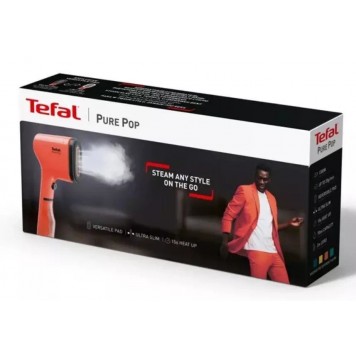 Ручной отпариватель TEFAL Pure Pop DT2022E1 (красный)-6