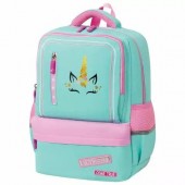 Рюкзак детский Brauberg STAR Unicorn Mint-Pink 17л Полиэстер 40х29х13sm (229977)