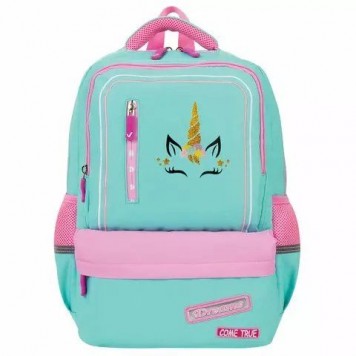 Рюкзак детский Brauberg STAR Unicorn Mint-Pink 17л Полиэстер 40х29х13sm (229977)-1