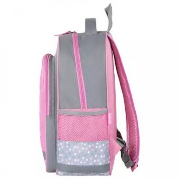 Рюкзак детский Пифагор Adorable bunny Grey-Pink 15л Полиэстер 38x28х14 (270654)-2