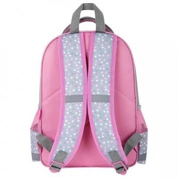 Рюкзак детский Пифагор Adorable bunny Grey-Pink 15л Полиэстер 38x28х14 (270654)-3