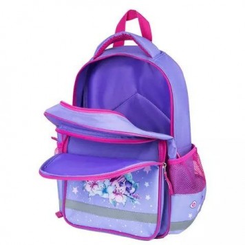 Рюкзак детский Пифагор Dreamy unicorn  Lilac-Pink 15л Полиэстер 38x28х14 (270651)-4