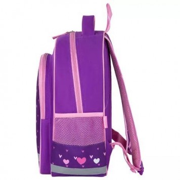 Рюкзак детский Пифагор I love corgi  Violet-Pink 15л Полиэстер 38x28х14 (270653)-2