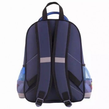 Рюкзак детский Пифагор MotoDark Blue15л Полиэстер 38x28х14 (229998)-3