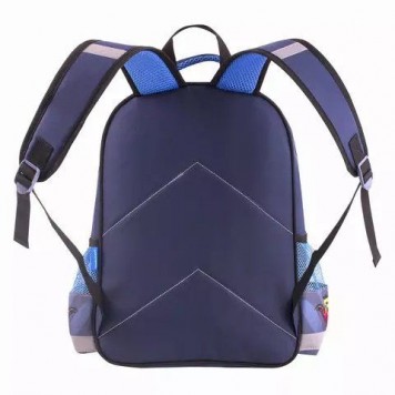 Рюкзак детский Пифагор MotoDark Blue15л Полиэстер 38x28х14 (229998)-4