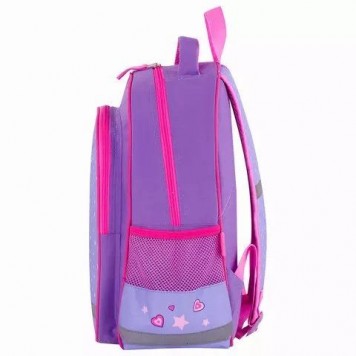 Рюкзак детский Пифагор Owlet Lilac-Pink 15л Полиэстер 38x28х14 (229991)-2