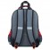Рюкзак детский Пифагор Speed warrior Grey15л Полиэстер 38x28х14 (270657)