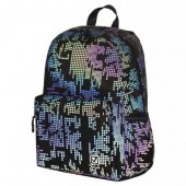 Рюкзак универсальный Brauberg BRIGHT Pixels Black 20л Полиэстер 42х31х15sm (229943)