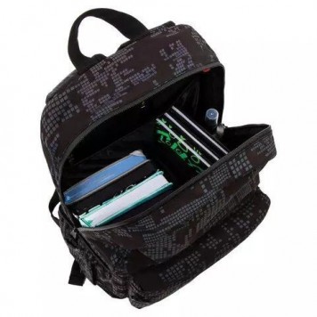 Рюкзак универсальный Brauberg BRIGHT Pixels Black 20л Полиэстер 42х31х15sm (229943)-4