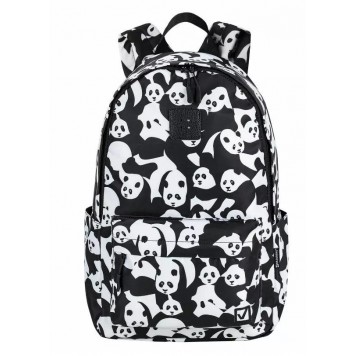 Рюкзак универсальный Brauberg POSITIVE  Pandas Black-White 16л Полиэстер 42х28х14sm (270781)-2