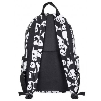 Рюкзак универсальный Brauberg POSITIVE  Pandas Black-White 16л Полиэстер 42х28х14sm (270781)-3