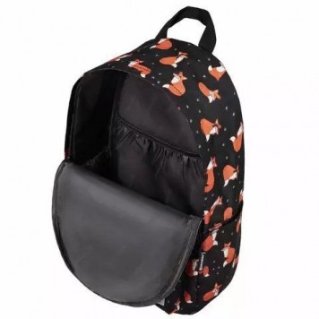 Рюкзак универсальный Brauberg POSITIVE  Sky foxes Black 16л Полиэстер 42х28х14sm (270779)-3