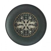 Тарелка плоская Bonna Mesopotamia Mosaic Anthracite Gourmet 30 cm S-MT-MZPMA GRM 30 DZ
