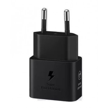 Сетевое зарядное устройство Samsung 25W Power Adapter (w/o Cable)USB Type-C black (EP-T2510NBEGRU)-1
