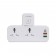 Сетевой фильтр LDNIO Universal SC2311 2 розетки 2*USB быстрой зарядки PD/QC 1 USB-C/A