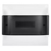Щит навесной Legrand Practibox S 1х8 IP40 Дымчатая дверь