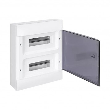Щит навесной Legrand Practibox S 2х12 IP40 Дымчатая дверь-1