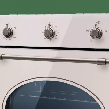 Шкаф духовой газовый MAUNFELD EOGC604RIB.MT (с электрическим грилем)-3