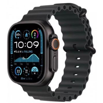 Смарт-часы Apple Watch Ultra 2 GPS Cellular 49mm Black Titanium Case with Black Ocean Band (MX4P3GK/A)