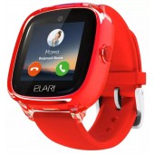 Детские смарт-часы Elari KidPhone 4G Fresh IPS дисплей 1.4 дюйма Красный