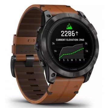 Смарт-часы Garmin EPIX GEN 2 PRO SAPPHIRE 51 мм кожа 010-02804-30-2