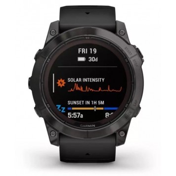Смарт-часы Garmin FENIX 7X PRO SAPPH SOLAR темные 010-02778-11-1