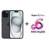 Смартфон Apple iPhone 15 256GB Black (MTP63HX/A)