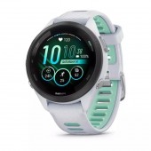 Смарт-часы Garmin FORERUNNER 265S бело-мятный 010-02810-14