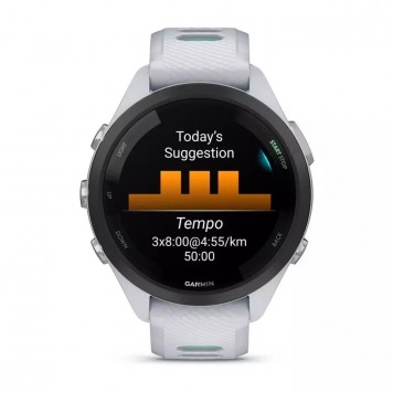 Смарт-часы Garmin FORERUNNER 265S бело-мятный 010-02810-14-2