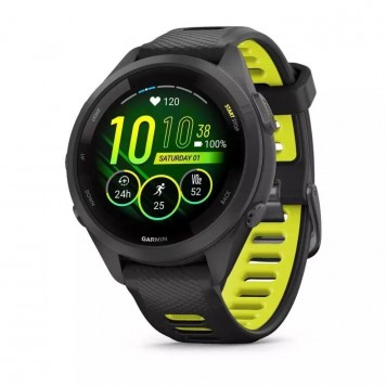 Смарт-часы Garmin FORERUNNER 265S черно-желтый 010-02810-13