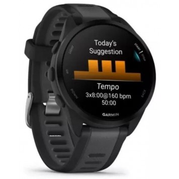 Смарт-часы Garmin FORERUNNER 165 Music Black/Slate Grey (010-02863-30)-2