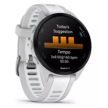 Смарт-часы Garmin  FORERUNNER 165 Music  Mist Grey/Whitestone(010-02863-31)-3