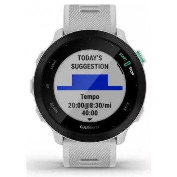 Спортивные часы Garmin Forerunner 55 010-02562-11 (белые)-1