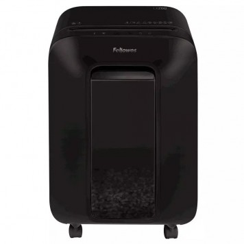 Шредер Fellowes Powershred® LX200 черный DIN P-4 4х12 мм 12 лст. 22 лтр. Jam Proof™