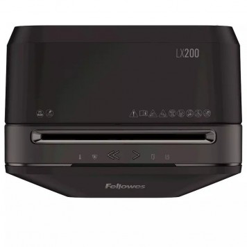 Шредер Fellowes Powershred® LX200 черный DIN P-4 4х12 мм 12 лст. 22 лтр. Jam Proof™-5