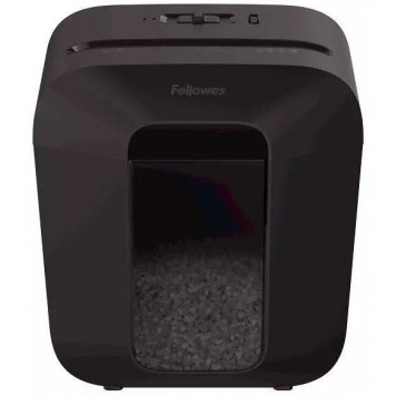 Шредер Fellowes® Powershred® LX41 DIN P-4  4х12мм 8 лст. 17 лтр.  уничт.: скрепкискобыкарты