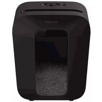 Шредер Fellowes® Powershred® LX41 DIN P-4  4х12мм 8 лст. 17 лтр.  уничт.: скрепкискобыкарты-2