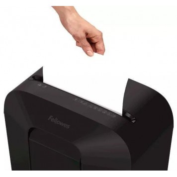 Шредер Fellowes® Powershred® LX41 DIN P-4  4х12мм 8 лст. 17 лтр.  уничт.: скрепкискобыкарты-4