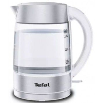 Стеклянный чайник Tefal  KI772138 (белый)