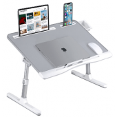 Столик складной регулируемый для ноутбука Evolution LS204 серый