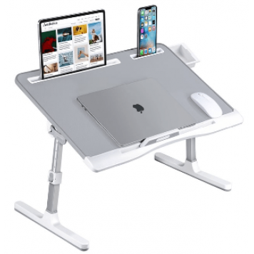 Столик складной регулируемый для ноутбука Evolution LS204 серый