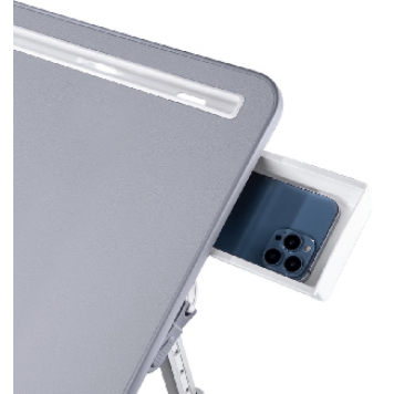 Столик складной регулируемый для ноутбука Evolution LS204 серый-2