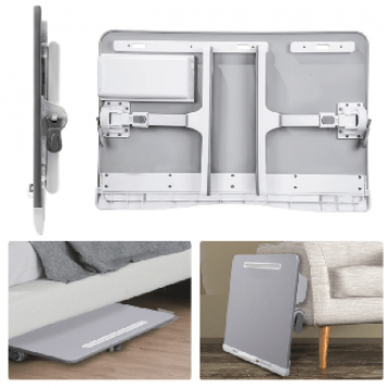 Столик складной регулируемый для ноутбука Evolution LS204 серый-3