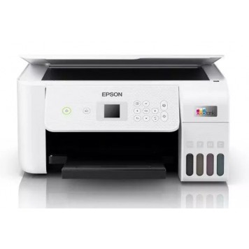 Струйное МФУ Epson L3266 (White) A4 принтер/сканер/копир скорость печати 33 стр/мин Wi-FiUSB ЖК Дисплей